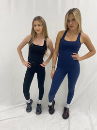 Elite biker top & leggings set