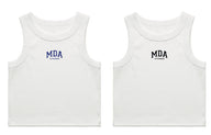 MDA crop ribbed top
