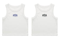 MDA crop ribbed top