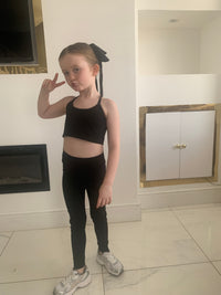 Sculpt core crop & leggings set