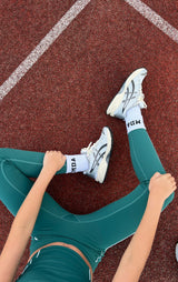 socks white/black MDA