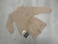 MDA zip up & short set