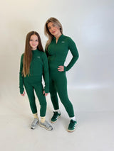 Elite runch biker top jacket & leggings set