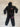 Mda kids hoodie black & pink