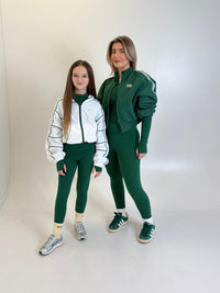 Elite runch biker top jacket & leggings set