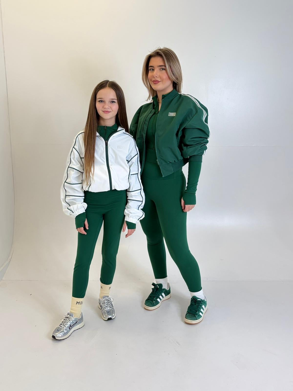 Elite runch biker top jacket & leggings set