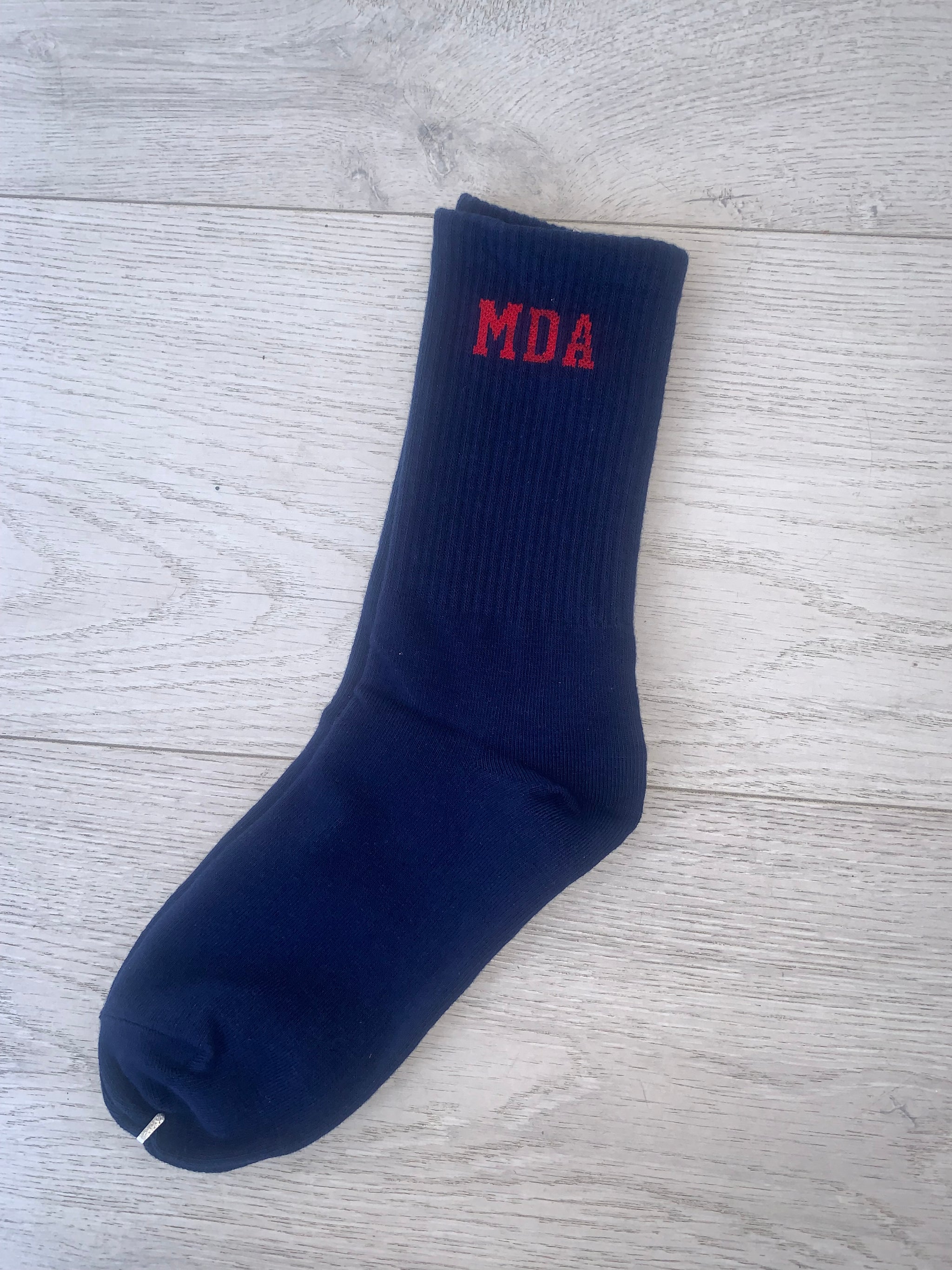 Socks Navy/Red MDA
