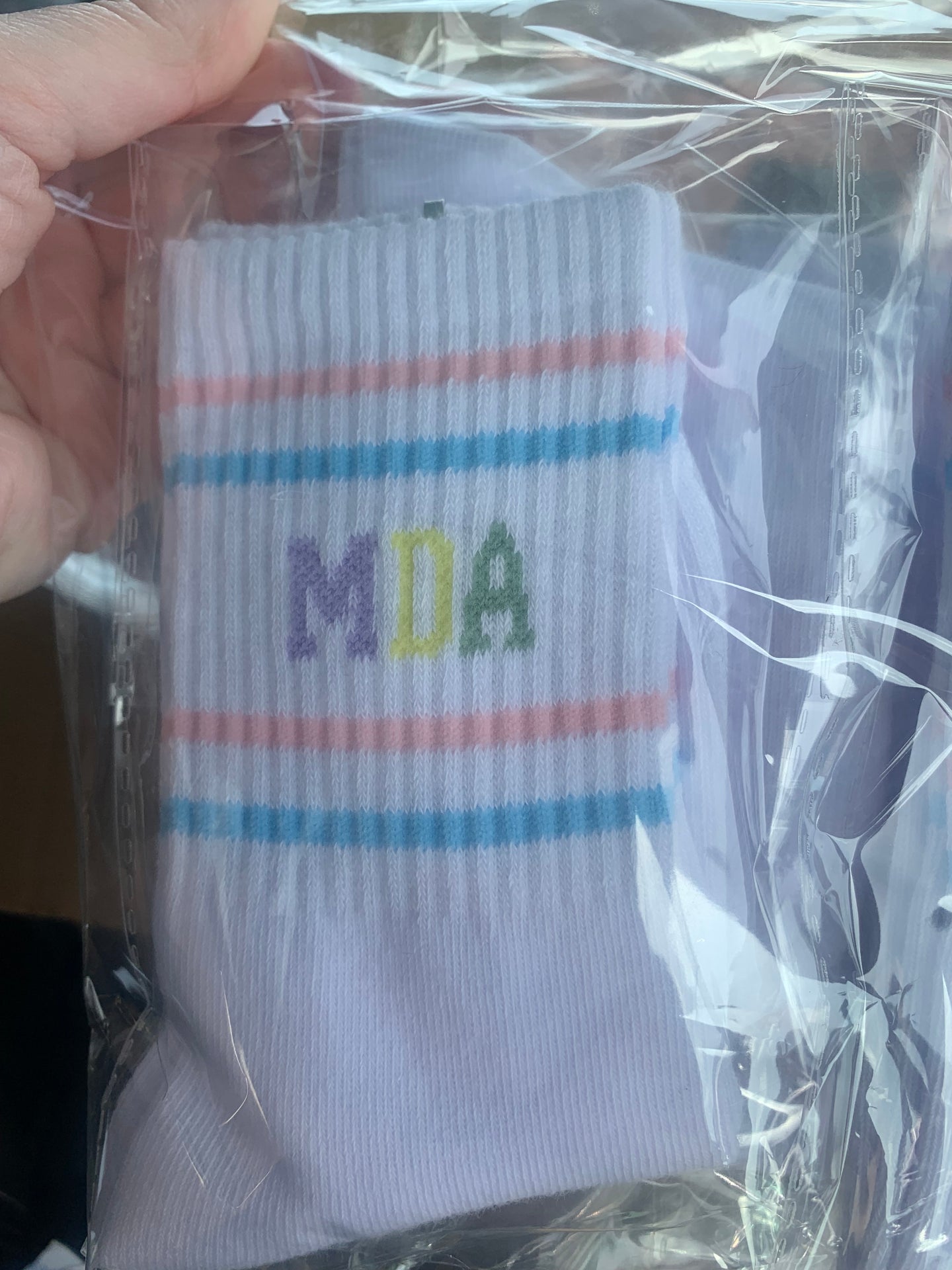 Pastel MDA Socks