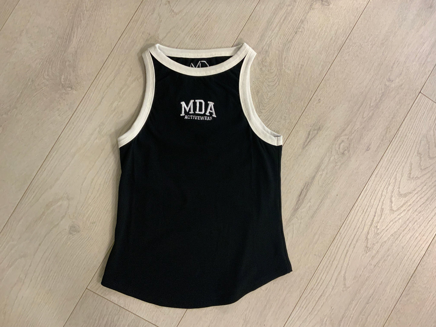 MDA cap white trim